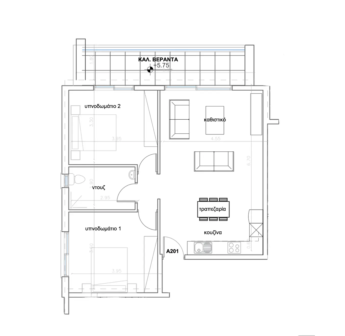 Apartment A201