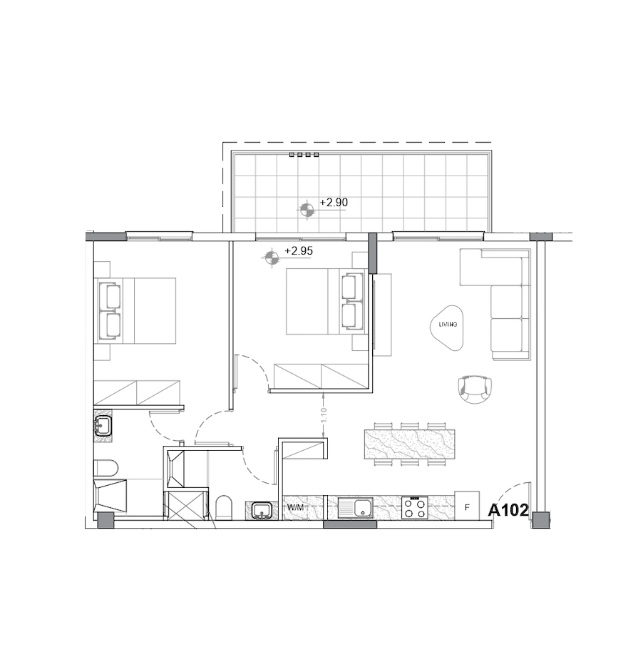 Apartment 102 Virgo